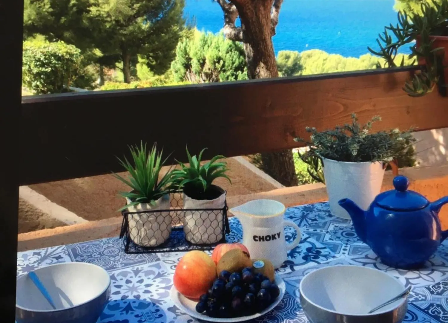 公寓 T2 Vue Mer Avec Balcon, Climatise, Piscine 滨海圣西尔
